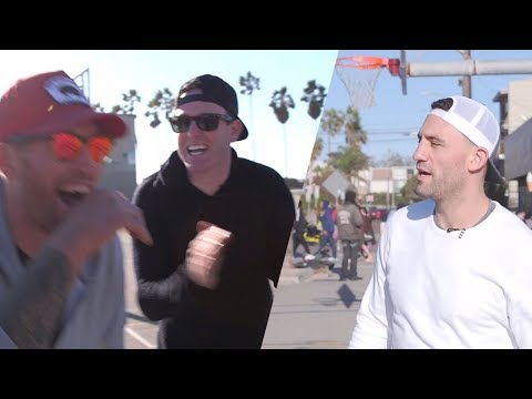 Biznasty Gets Chirped By Ryan Whitney and Ryan Malone on Venice Beach — West Coast Wagon Tour