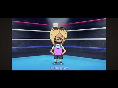 Avacado playz ai slop fighting battle polina vs karen