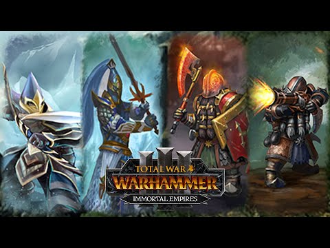 Battle of the Ages - Chaos Dwarfs vs High Elves // Total War: WARHAMMER 3