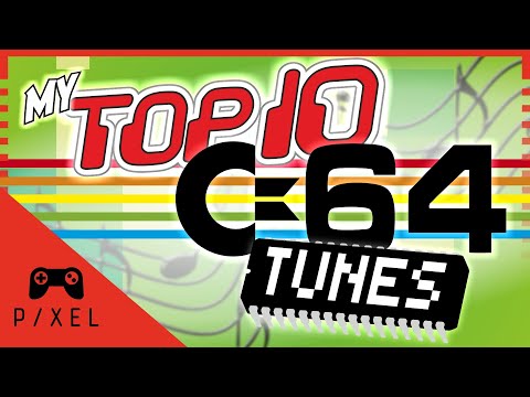 TOP 10 Commodore 64 Tunes (C64 music)