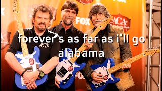 Forever&#39;s as far as i&#39;ll go Alabama #KaraokeCentral