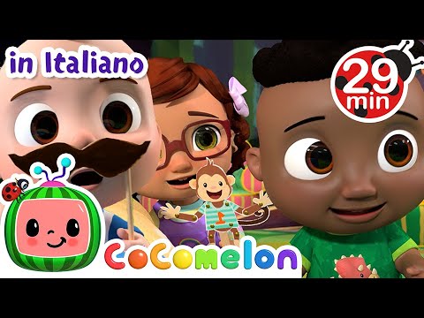 Le scimmiette sul letto | CoComelon Italiano - Canzoni per Bambini