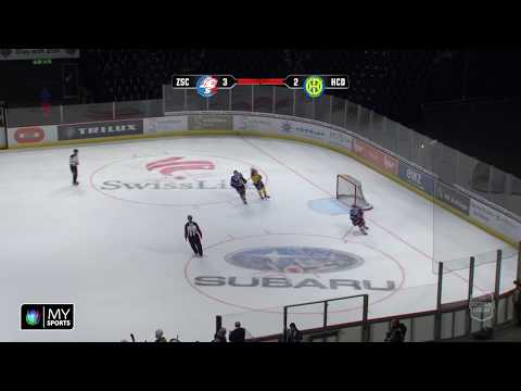 ZSC Lions - HC Davos 3-2 (3-1; 0-1; 0-0)
