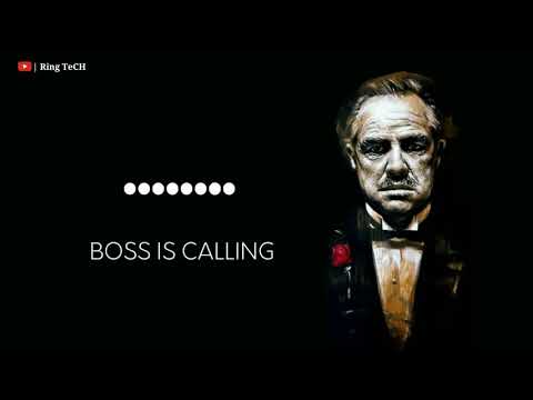 Boss is calling Ringtones || Download link