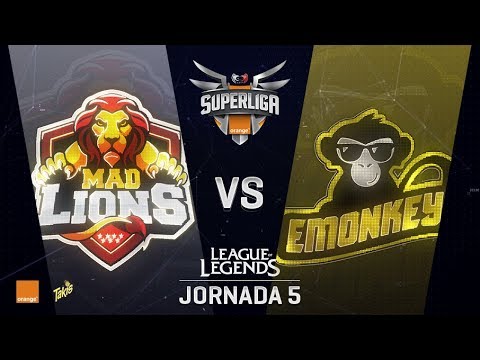 MAD LIONS vs EMONKEYS | Superliga Orange J05 | Partido 1 | Split Verano [2018]