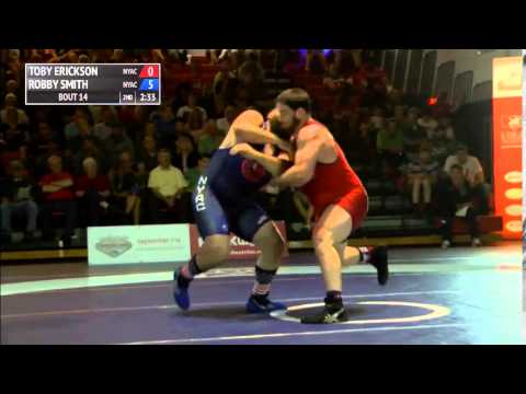 130 kg Finals (Match 2) - Toby Erickson (New York AC) vs Robby Smith (New York AC)