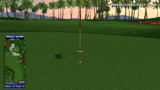 preview picture of video 'Golden Tee Great Shot on Tahiti Cove!'