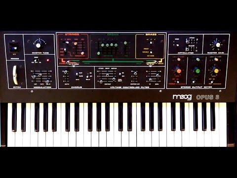 Moog Opus 3 1980 - Black image 9