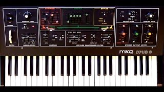 Video thumbnail for Moog Opus 3 Synthesizer Overview by ProckGnosis