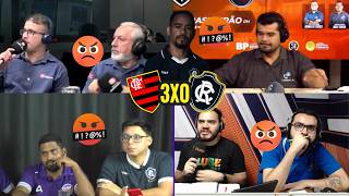 REAÇÕES DOS TORCEDORES DO REMO COM DERROTA DE 3 A O PRO FLAMENGO - BRASILEIRÃO 2026