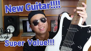 Video thumbnail for NEW GUITAR DAY!  Squier Affinity JAZZMASTER!! by megapunchjj