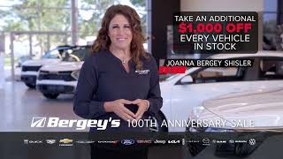 Bergey's 100th Anniversary Sale