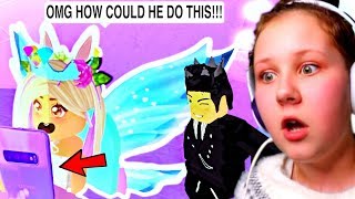 I Can&#39;t Believe What I Found On My Boyfriends Phone!! Roblox Royale High Roleplay