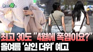 저도 이렇게 빨리 외칠 줄 몰랐어요 잔말 말고 파워냉방!…최고 30도 말도 안되는 더위 찾아온다 [뉴스쏙] / 연합뉴스TV(YonhapnewsTV)