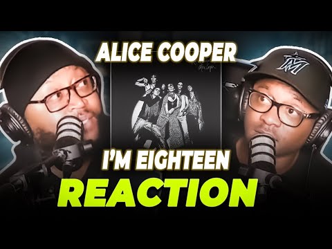 Alice Cooper - I’m Eighteen (REACTION) #alicecooper #reaction #trending