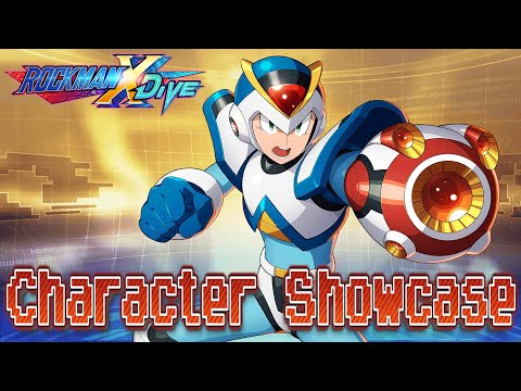 First Armor X Character Showcase - Mega Man X DiVE