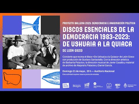 Proyecto Ballena 2023 | Discos esenciales de la democracia: 1983-2023 | De Ushuaia a La Quiaca