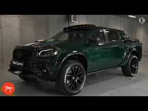 Mercedes X Class Yachting Edition and Mercedes X Class Racing Green Edition both from Carlex Design