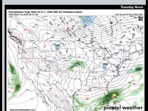 Weather Xtreme Video for Sunday, March 17, 2019