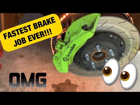 (DIY) How To Change Your 6 Piston Brembo Brake Pads