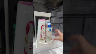 ASMR | organize under my bathroom sink with me 🧻🧼✨