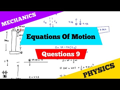 Uniform Motion In A Straight Line Basic Concepts Mechanics