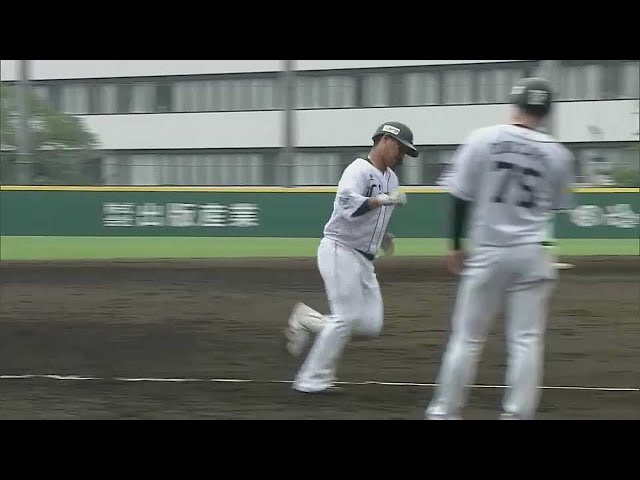 【ファーム】ライオンズ・佐藤 勝利を大きく引き寄せるソロホームラン!! 2021/5/22 L-DB(ファーム)