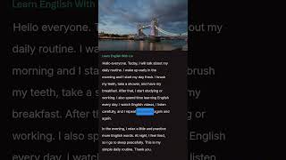 My Daily Routine in English | Easy Speaking Practice (Day 3)