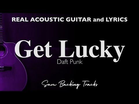 Get Lucky - Daft Punk (Acoustic Karaoke)