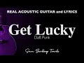 Get Lucky - Daft Punk (Acoustic Karaoke)