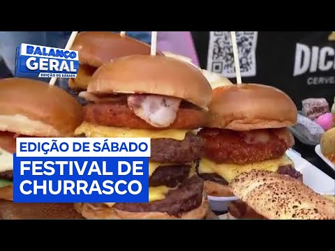 Maior festival de churrasco do Brasil atrai visitantes na zona oeste de São Paulo