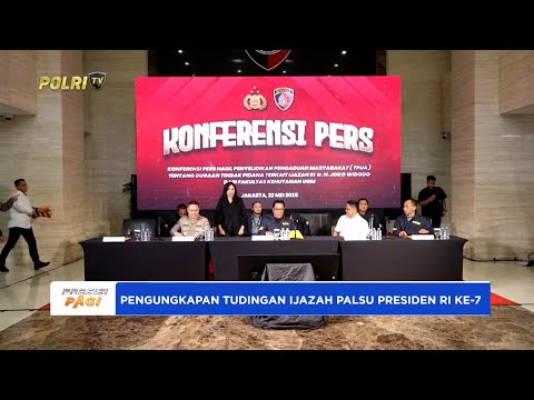 POLRI PASTIKAN TIDAK ADA KEPALSUAN DALAM IJAZAH JOKO WIDODO