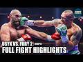 Oleksandr Usyk Vs Tyson Fury 2 HIGHLIGHTS ESPN Ringside