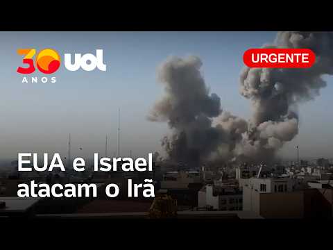 Ataque ao Irã: EUA e Israel lançam ataque coordenado no centro de Teerã; veja vídeos