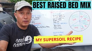 The LAST DIY Raised Bed Soil Mix Recipe You Will Ever Need