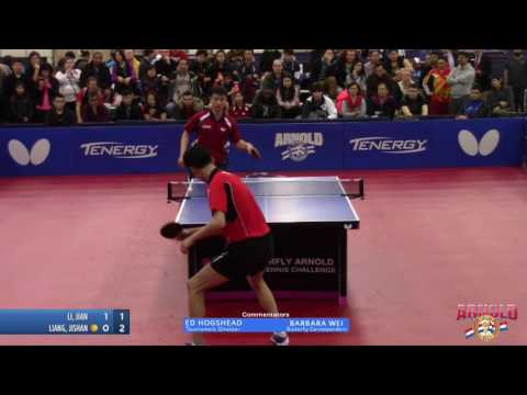2017 Butterfly Arnold Table Tennis Challenge - Open Singles Finals