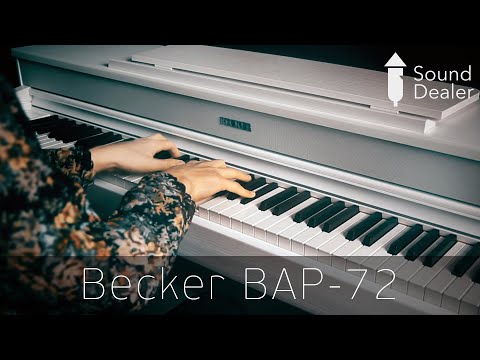 Демонстрация звучания цифрового пианино Becker BAP-72