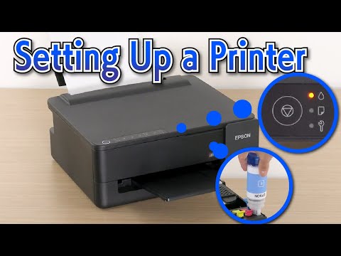 Hướng dẫn thay mực máy in phun màu Epson EcoTank L1350