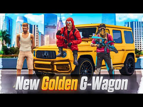 Red Criminal Got Golden G-Wagon 💫