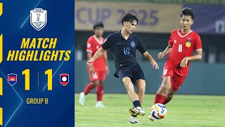 Highlights Timnas Kamboja Vs Laos (1-1) di ASEAN CUP U23 2025, Pertandingan Ketat Berakhir Imbang