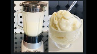 Vanilla Ice Cream Recipe Quick and Easy (made in b