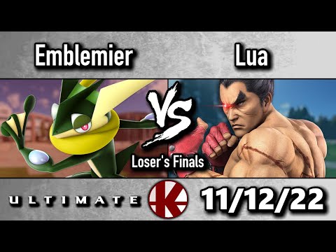 Emblemier (Greninja) vs. Lua (Kazuya) - Loser's Finals