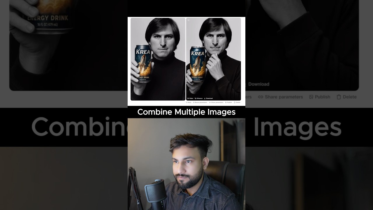 How to Combine Multiple Images Using AI #ai #aiwebsites