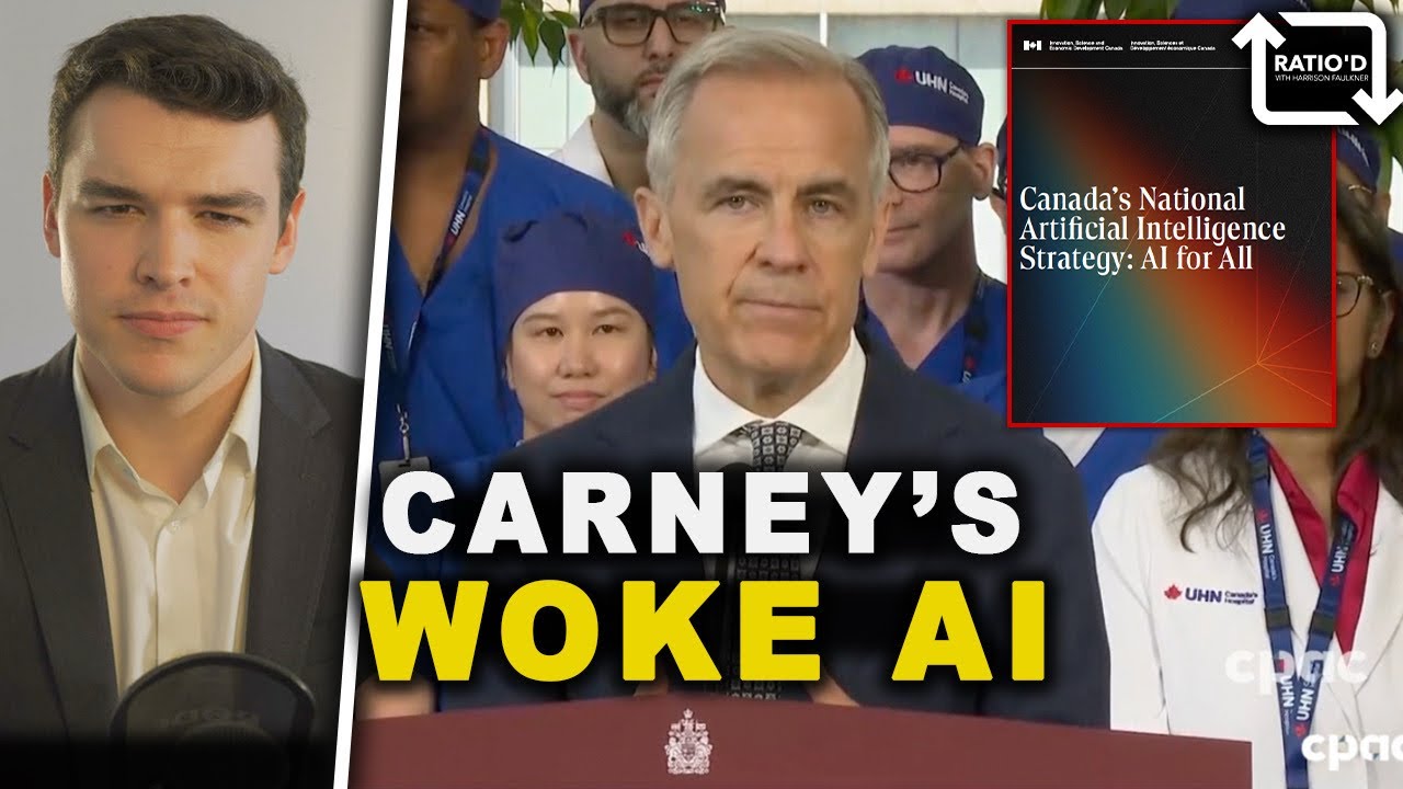 Mark Carney releases pathetic woke AI national strategy