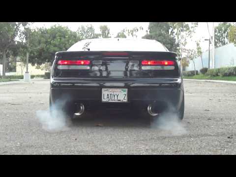 Built 300zx Twin Turbo Hks Exhaust Launch