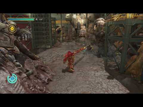 Knack 2 - Chapter 7-4 The Awakening: Big & Slasher Robots Combat Excavation Area Gameplay