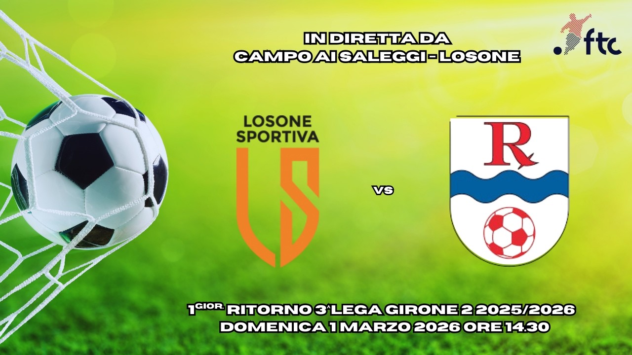 Losone Sportiva vs FC Riviera