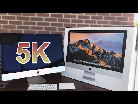 2017 iMac 5k Unboxing and Review