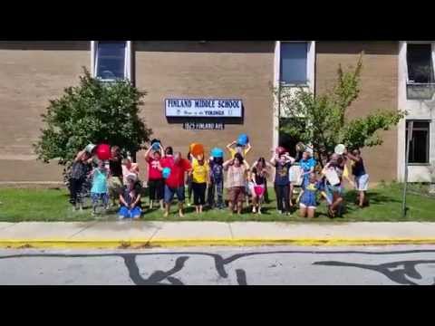 Finland Middle School ALS Ice Bucket Challenge