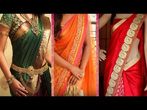 3 Different Ways of Wearing Saree to Look Slim with Perfect Thin Pleats | Tips to Drape Saree Pallu